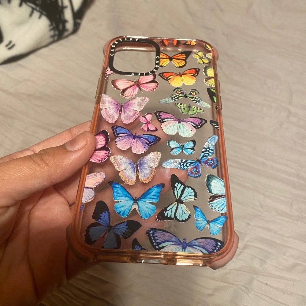 Casetify case for IPhone 11 Pro butterflies